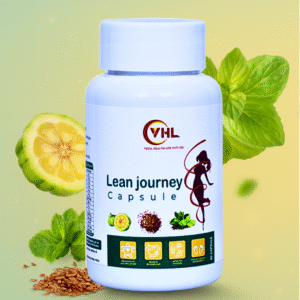 Vhl Lean Journey Capsule - Ayurvedic Weight Loss Capsule for Women | 100% Natural & Safe