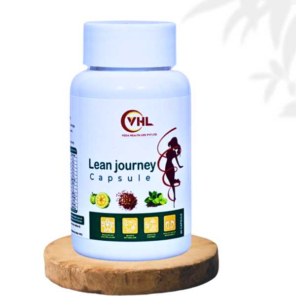 Vhl Lean Journey Capsule - Ayurvedic Weight Loss Capsule for Women | 100% Natural & Safe - Image 3